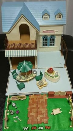 シルバニア＊お家はすてきなあこがれのお店～スペシャルパーティーセット&ガーデン Amazon.co.jp: シルバニアファミリー お店 お家はすてきな