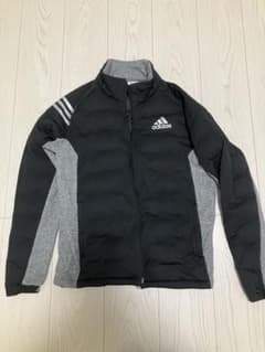 adidas メンズジャケット M ブラック/グレーのサムネイル