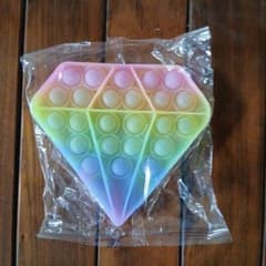 プッシュポップ バブル 知育玩具 スクイーズ３コセットのサムネイル