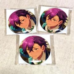 あんスタ　缶バッジ　乙狩アドニス あんスタ 乙狩 アドニス フィーチャースカウト缶バッジ 3点セット