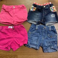 ショートパンツ　まとめ売り　90cmのサムネイル
