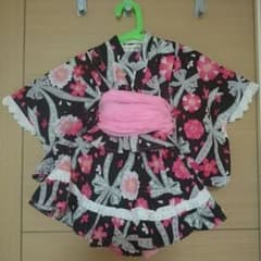 ドレス浴衣 セパレート 帯付 サイズ90 ゆかたのサムネイル