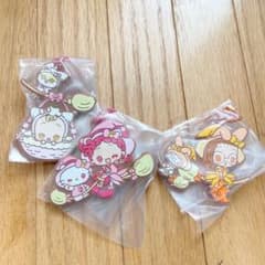 おジャ魔女どれみ　サンリオコラボ　ラバーマスコットキーホルダーのサムネイル
