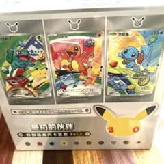 美品】ポケモンカード中国 30周年 記念パック カートン boxシュリンク