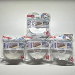 KOKUBO透明両面テープ 強力タイプ2個入り×3＋開封済み1個　合計7個セットのサムネイル