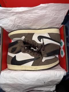 Travis Scott × Nike AJ1 "Sail/Dark Mochaのサムネイル