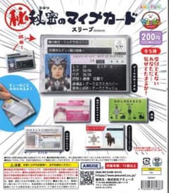 秘密のマイナカードスリーブ　全5種コンプリートセットのサムネイル
