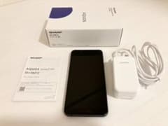 AQUOS sense3 lite ブラック 64 GB SIMフリーのサムネイル