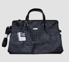 旅行バック ブランド:ミチコロンドン(コシノ) 合成皮革 新品未使用品 新品タグ付】ミチコロンドン コシノ 2WAY ビジネスバッグ ボストン 黒