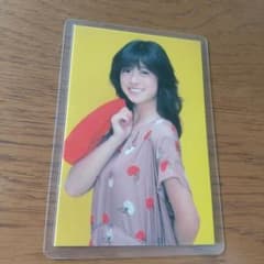 中森明菜 ブロマイド ラミネートカード ⑤ - メルカリ