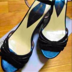 24.5cm黒色パンプスのサムネイル