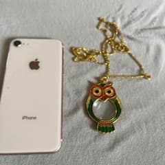 天眼鏡　ルーペ　10倍　ふくろう　ペンダント　老眼鏡のサムネイル