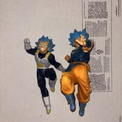 ドラゴンボール 超サイヤ人ブルー 孫悟空 ベジータ フィギュアのサムネイル