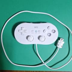 Wii　クラシックコントローラー　ホワイト　白のサムネイル