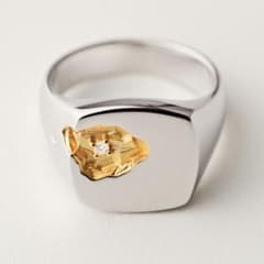 極美品・g52(12)】 Mined Ring Large Diamond - メルカリ 