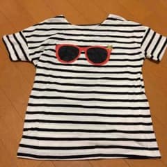 ともか様専用フェリシモ ボーダーTシャツ&パンツのサムネイル