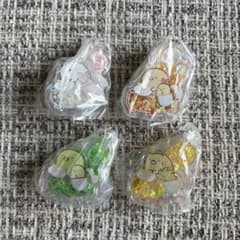 すみっコぐらし たぴおかパーク シャカシャカ ラメキーチェーン ガチャガチャのサムネイル
