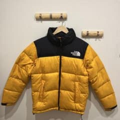 THE NORTH FACE ダウンジャケット イエロー/ブラックのサムネイル
