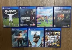 PS4 ゲームソフト 7本セット まとめ売り - メルカリ