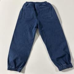devirock 濃紺ウエストゴムパンツ 裏起毛　120cmのサムネイル