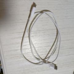 USB-A to Micro USB 100cm ホワイトケーブルのサムネイル