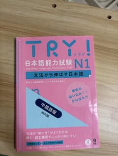 TRY! 日本語能力試験 N1 文法から伸ばす日本語 中国語版のサムネイル