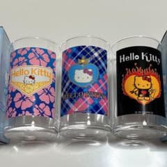 キティ Vivitix Hello Kitty グラス　4点セット Vivitix ハローキティ グラス セット - メルカリ