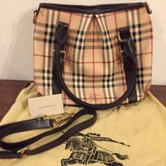 気まぐれセール！送料込み！美品！バーバリー＊バックのサムネイル
