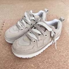 UGG アグ ローローメルスニーカー 27cm ベージュ　メンズのサムネイル