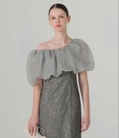 Leja パーティドレス Leja オフショルダー 結婚式 パーティードレスのサムネイル