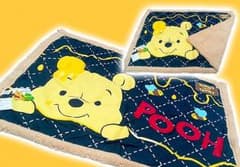 プーさんデニムシープボア２ＷＡＹひざ掛けのサムネイル