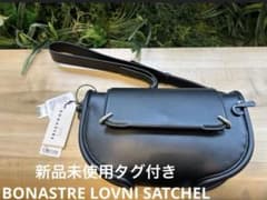 新品 BONASTRE LOVNI SATCHEL ショルダーバッグ BK - メルカリ