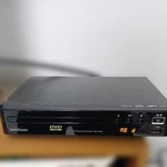 AudioComm DVDプレーヤー DVD-368Z ブラック 動作確認済み - メルカリ
