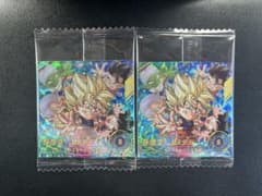 ドラゴンボール 超戦士シールウエハース 超17-18 孫悟空 2枚セットのサムネイル