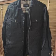 BURBERRY BLACK LABEL ミリタリージャケット ブラックのサムネイル