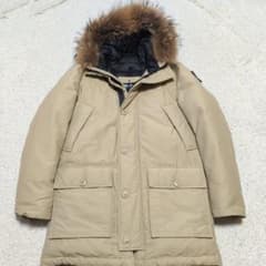 値下げ中12-83【美品】Blauer ダウンジャケット リアルファーベージュ 
