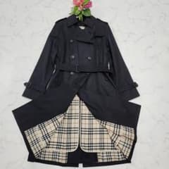 バーバリーロンドン ライナー付きトレンチコート ノバチェック ロング