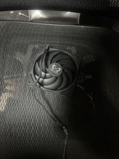120mm ケースファン 黒 3ピンのサムネイル