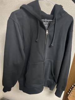 無印良品　パーカー　黒　XSサイズのサムネイル