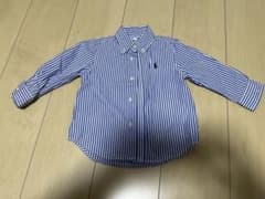Ralph Laurenラルフローレンベビーシャツ 80cm 12M ストライプのサムネイル