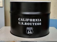 CALIFORNIA U.S. ROUTE 66 ドラム缶リメイクプランター - メルカリ