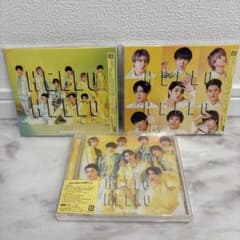 Snow Man HELLO HELLO CD+DVD 3形態セットのサムネイル