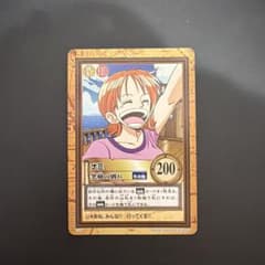ONE PIECE ナミ 笑顔の別れ BANDAI 2000年 カード ONE PIECE ナミ 笑顔の別れ BANDAI 2000年 カード - メルカリ