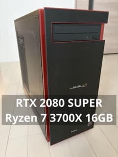 RTX2080 SUPER 16GB Ryzen 7 3700X ゲーミングPC - メルカリ