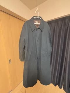 ポールスミス/ダークグリーン ステンカラーコートＬサイズのサムネイル