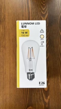 IKEA LUNNOM LED電球 E26 16W形相当のサムネイル