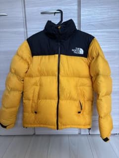 THE NORTH FACE ヌプシ ダウンジャケット イエローのサムネイル