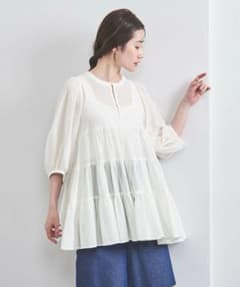 UNITED ARROWS ティアード6SLブラウス　新品未使用のサムネイル