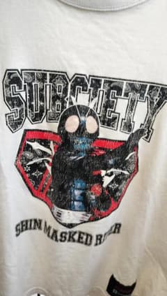 Subciety シン・仮面ライダー コラボ Tシャツ ホワイト M Subciety シン・仮面ライダー コラボ Tシャツ ホワイト M - メルカリ