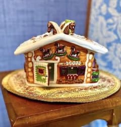 美品✨ビレロイアンドボッホ 陶器製クリスマスキャンドルハウス 郵便局 美品✨ビレロイアンドボッホ 陶器製クリスマスキャンドルハウス 郵便局